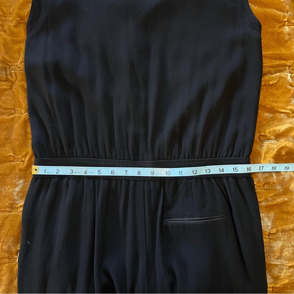 J Crew Black Crepe Jumpsuit 8 - Picture 11 of 13